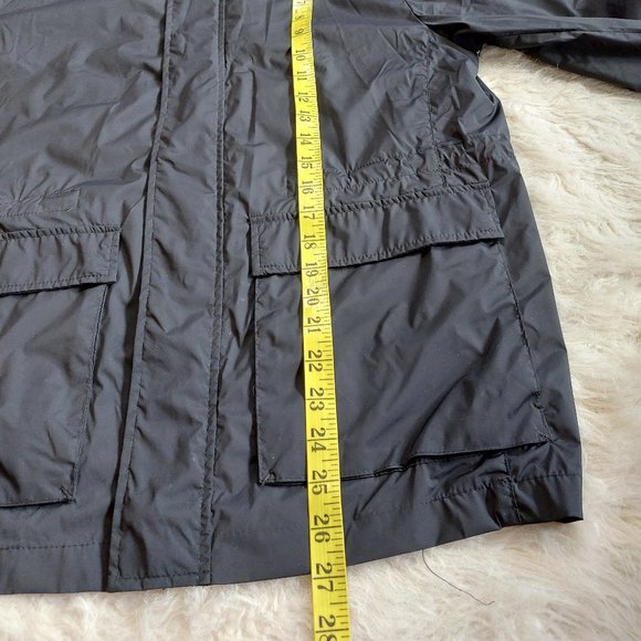 Zara Men's Black Thermore Traveler Full Zip Wind Breaker Jacket Size M - Picture 5 of 13